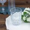 6 Crystal Clear 16 oz Plastic Disposable DRINKING GLASSES Party Events